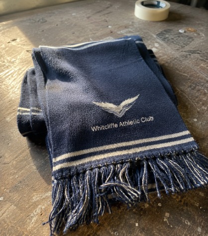 Branded scarves with logo