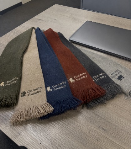 Custom printed scarves in bulk