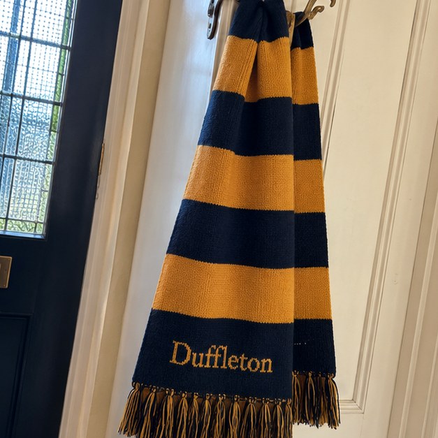 Custom scarves — customer photo