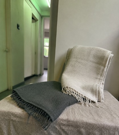 Promotional custom scarves with company logo